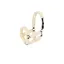 Hy Equestrian Fab Fleece Headcollar - Cream